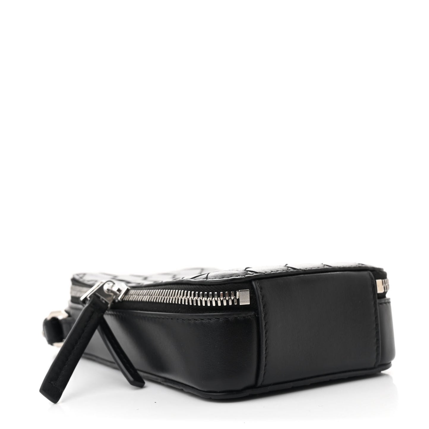 Nappa Intrecciato Getaway Phone Pouch Black