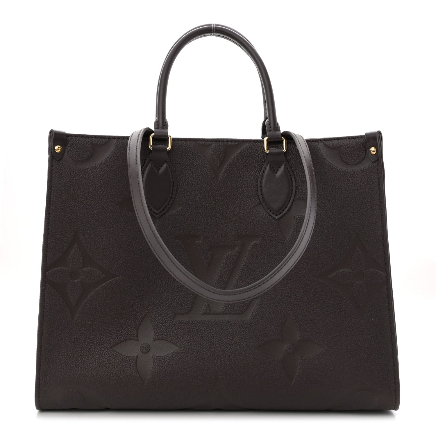 Louis Vuitton Empreinte Monogram Giant Onthego MM Chocolate 1 of 11