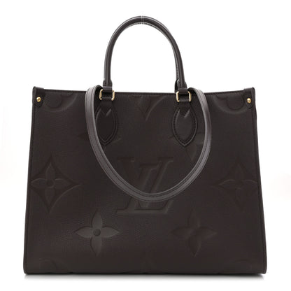 Louis Vuitton Empreinte Monogram Giant Onthego MM Chocolate 1 of 11
