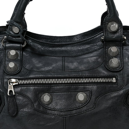 Balenciaga Agneau Giant 21 Silver Hardware Part Time Black 8 of 10