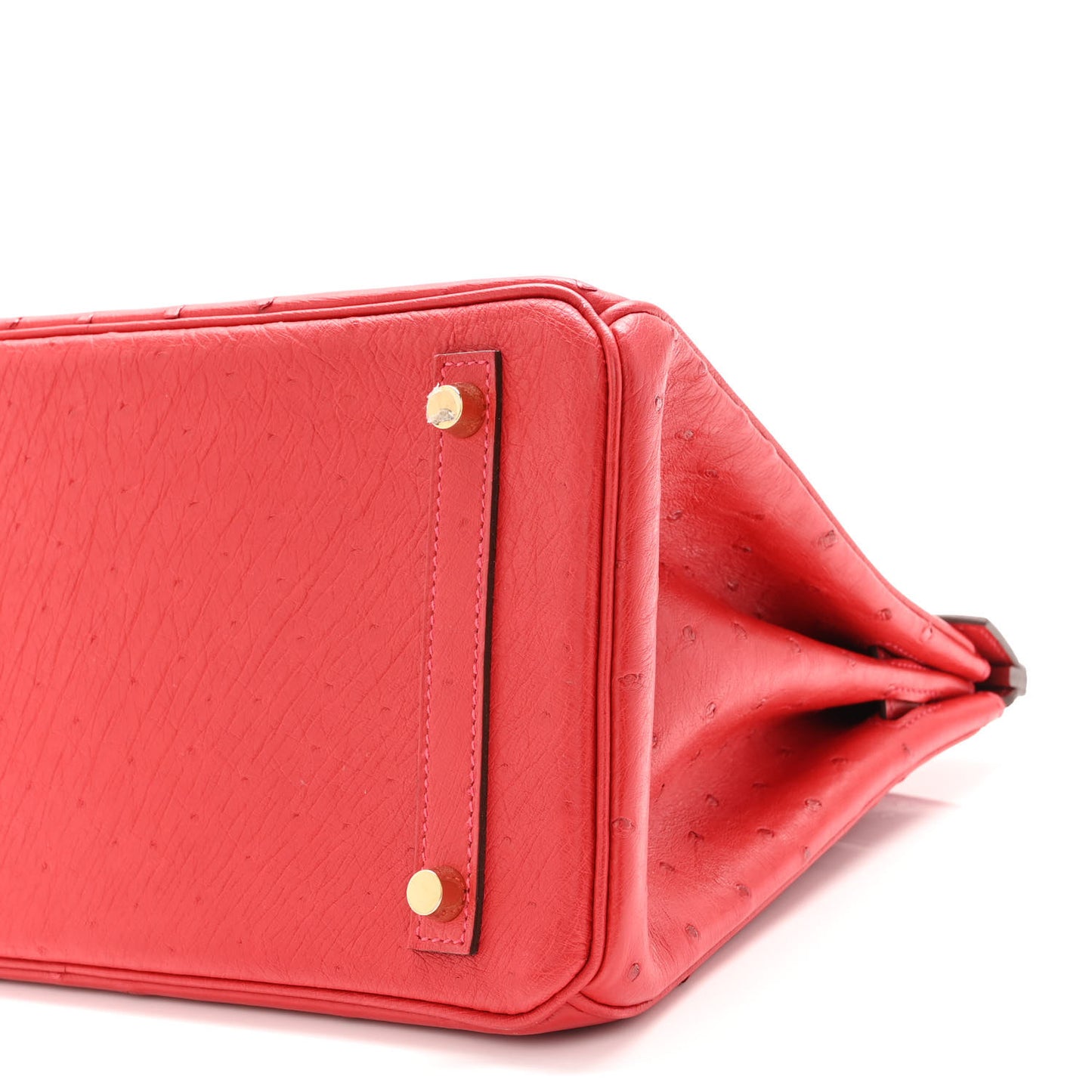 Ostrich Birkin 30 Rouge Vif