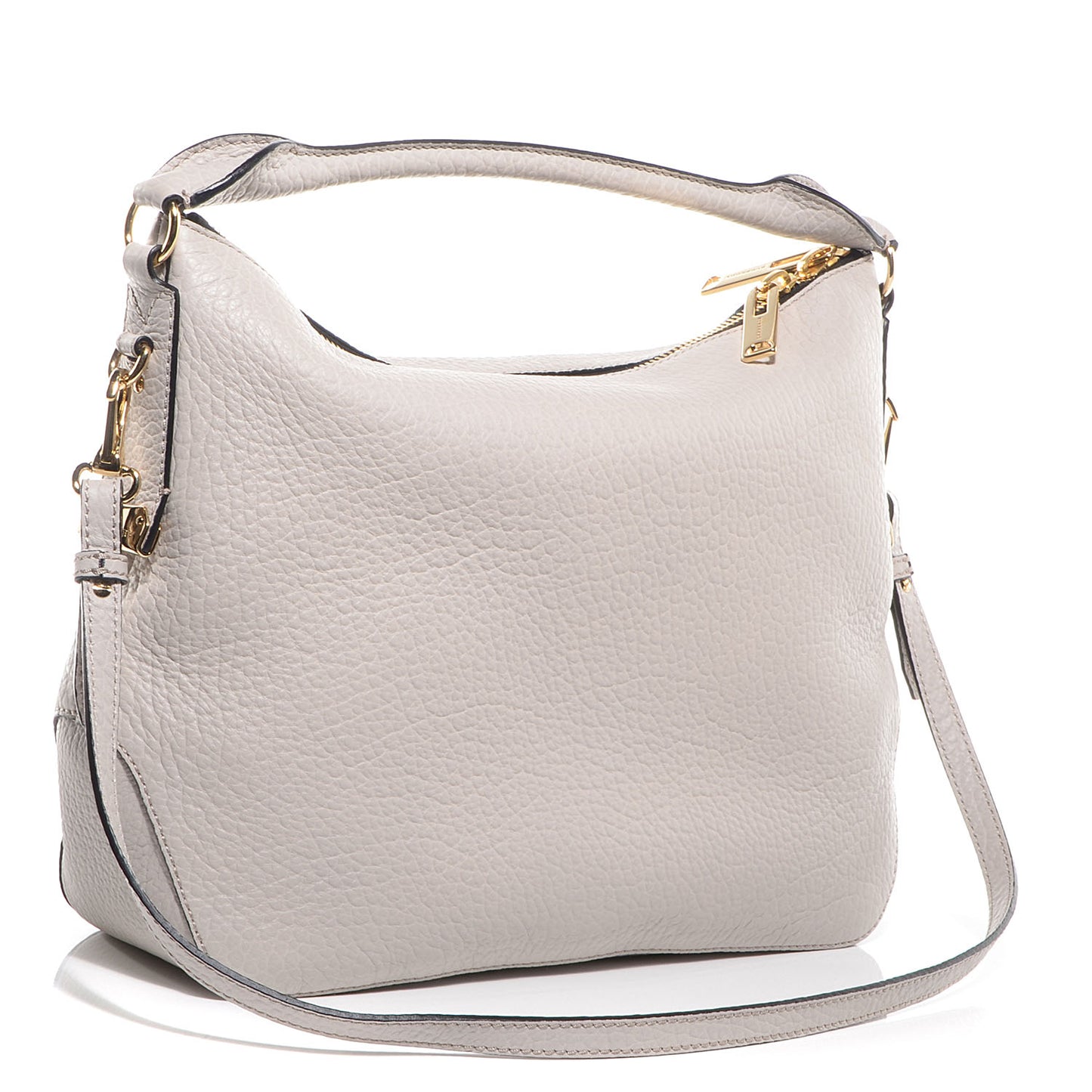 Heritage Grain Small Hobo White