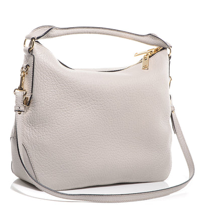 Burberry Heritage Grain Small Hobo White 2 of 13