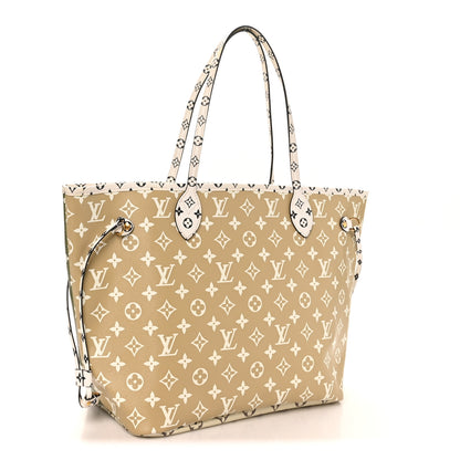 Louis Vuitton Monogram Giant Neverfull MM Kaki 3 of 10