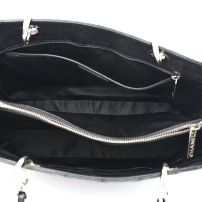Chanel Caviar Quilted Grand Shopping Tote GST Black 5 of 14