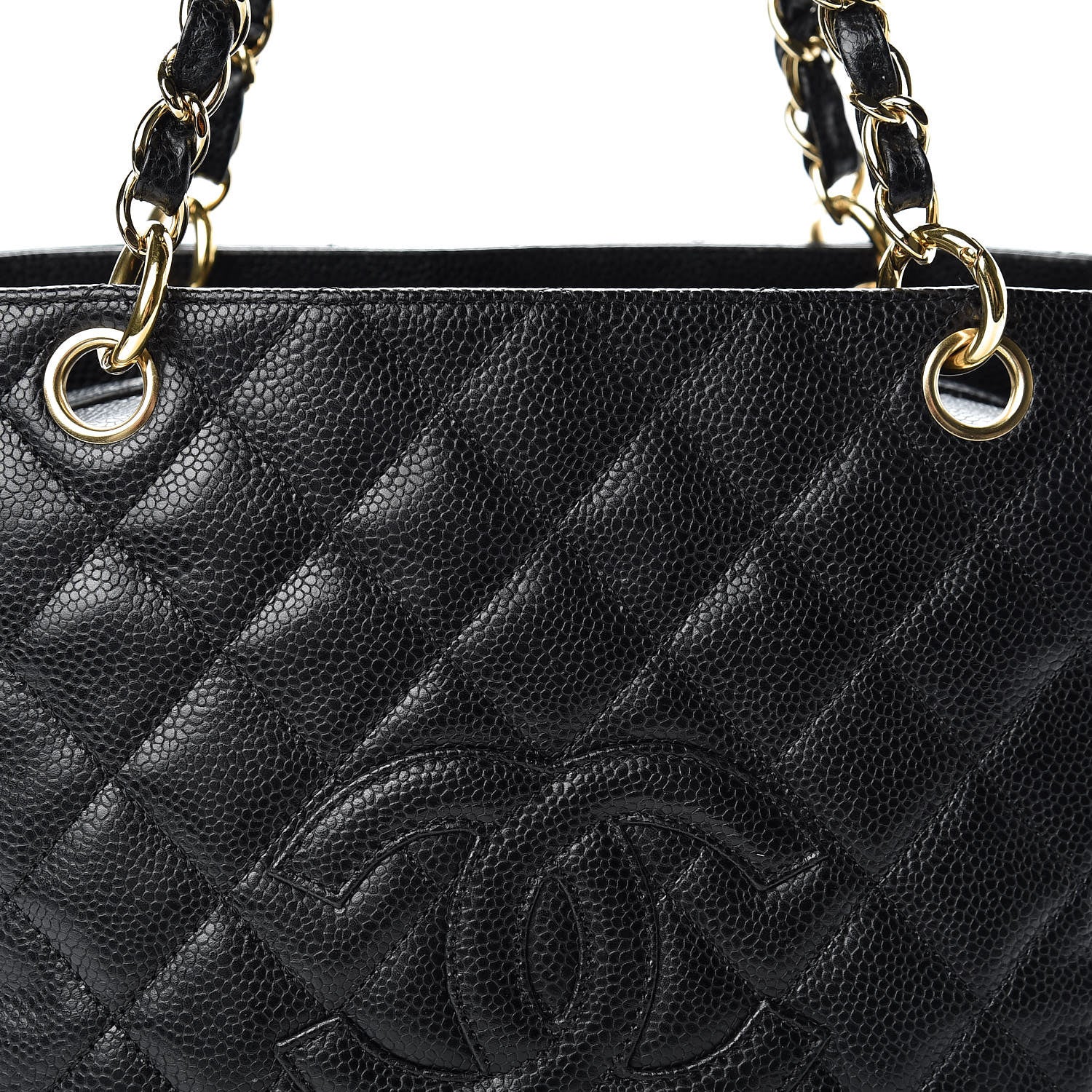 Chanel Caviar Quilted Petit Timeless Tote PTT Black 8 of 13