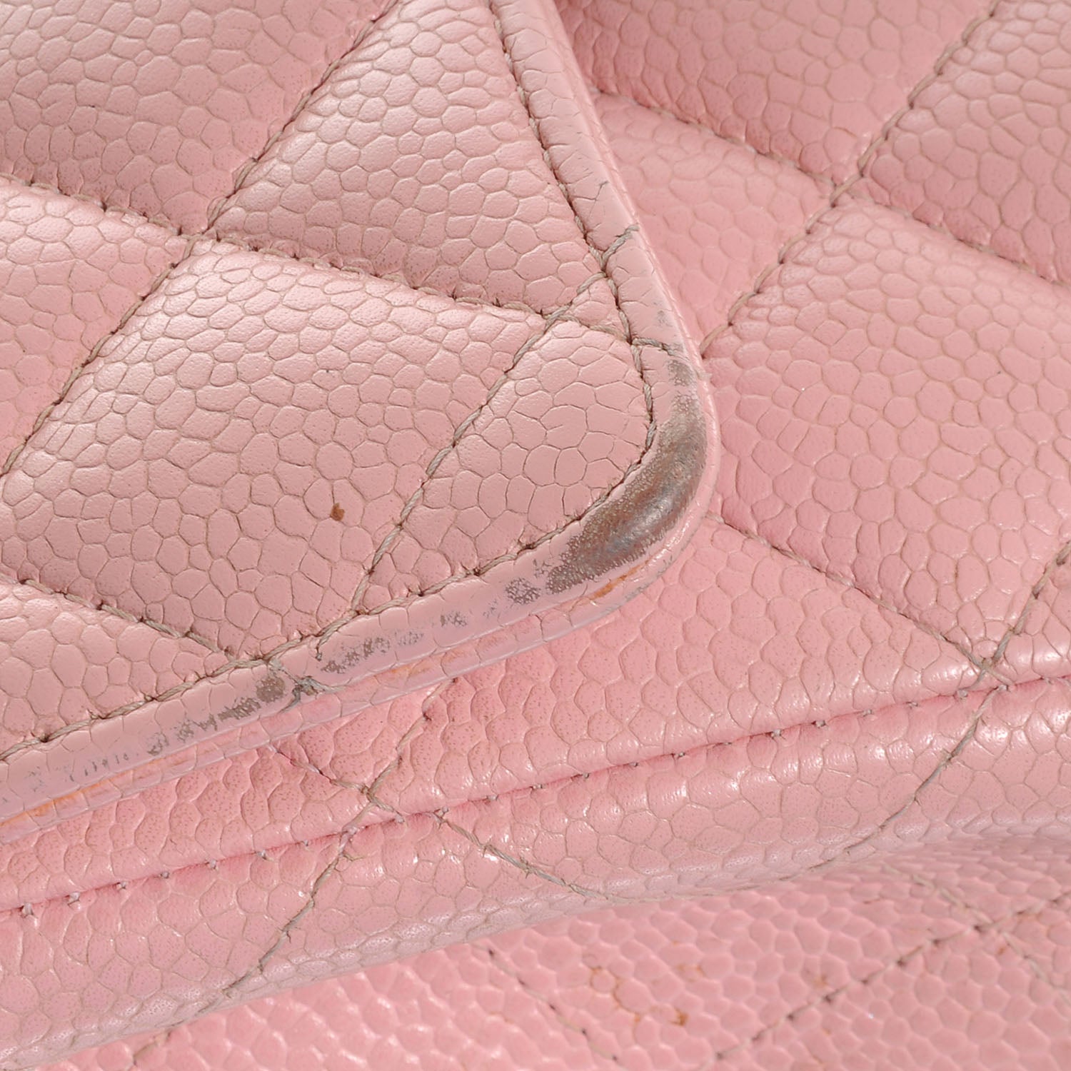 Chanel Caviar Quilted Mini Flap Pink 8 of 13
