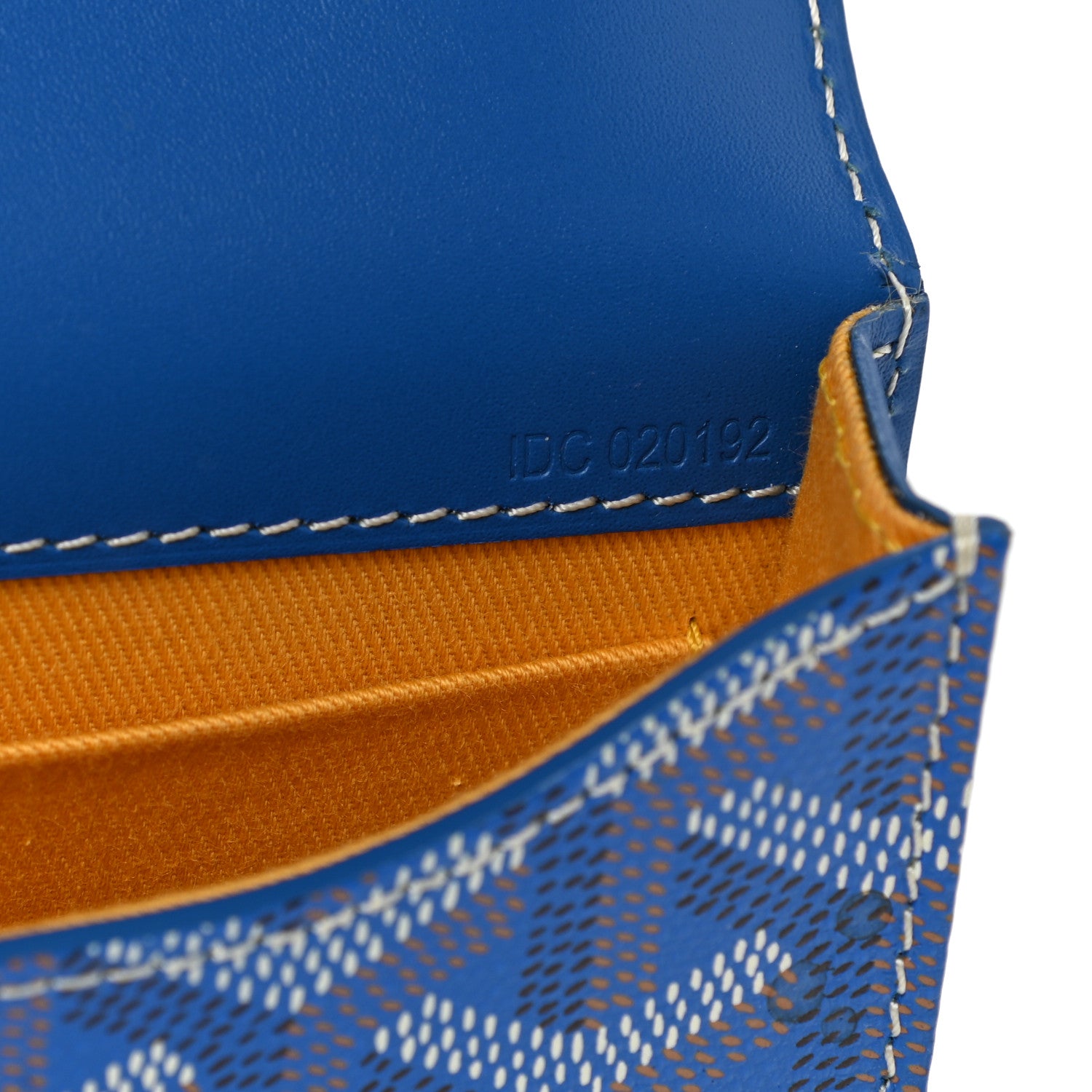 Goyard Goyardine Monte Carlo Bois Clutch Sky Blue 7 of 8