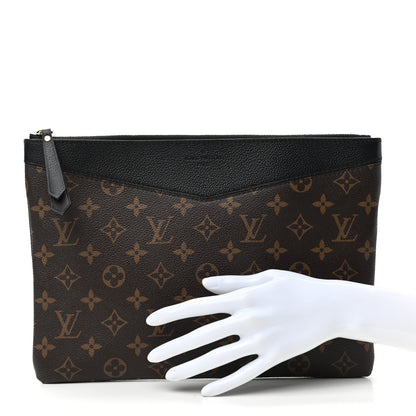 Louis Vuitton Monogram Daily Pouch Black 2 of 7