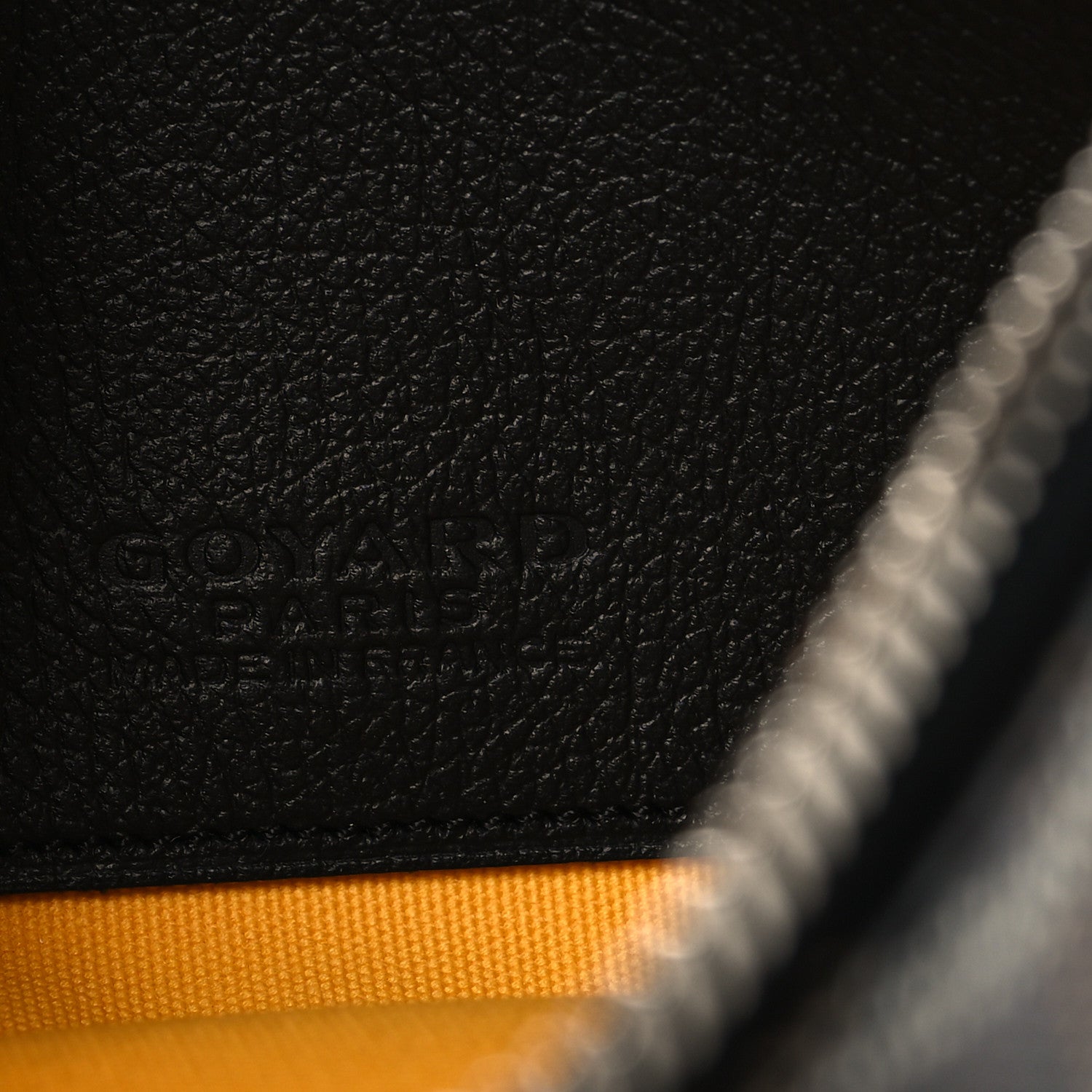 Goyard Goyardine Mini Senat Pochette Black Gold 1889072 – FASHIONPHILE