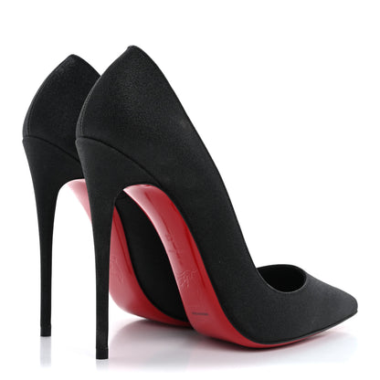Christian Louboutin Glitter So Kate 120 Pumps 38 Black 5 of 8