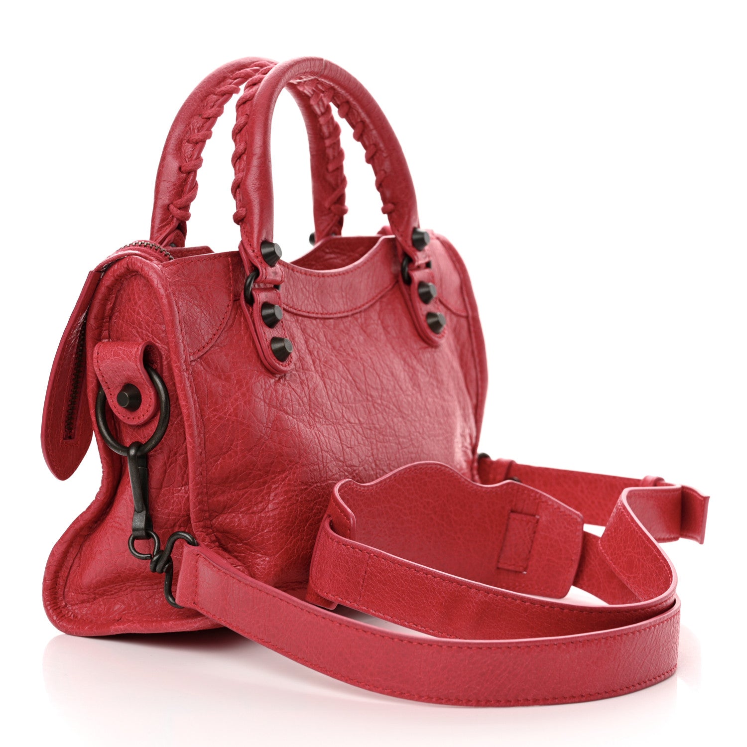 Balenciaga Agneau Classic Hardware Mini City Rose Thulian 4 of 11