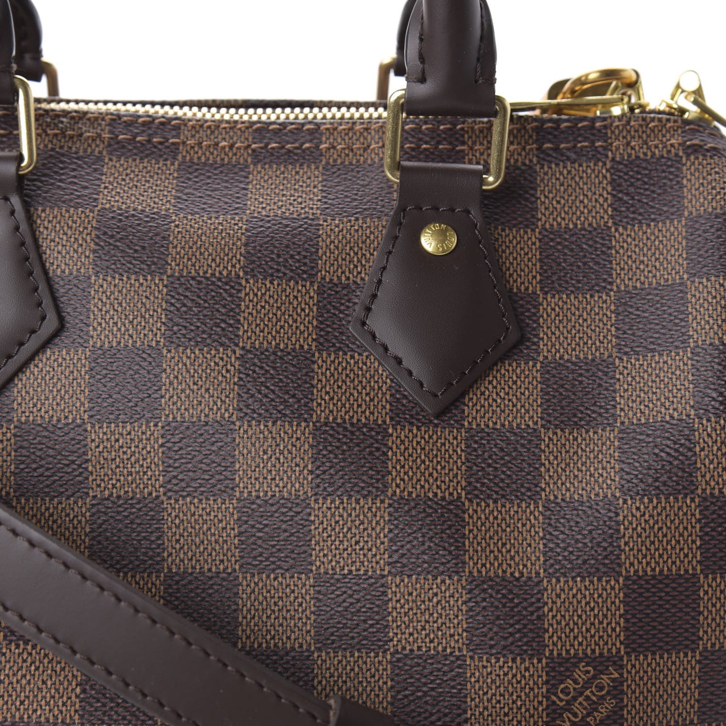 Damier Ebene Speedy Bandouliere 25