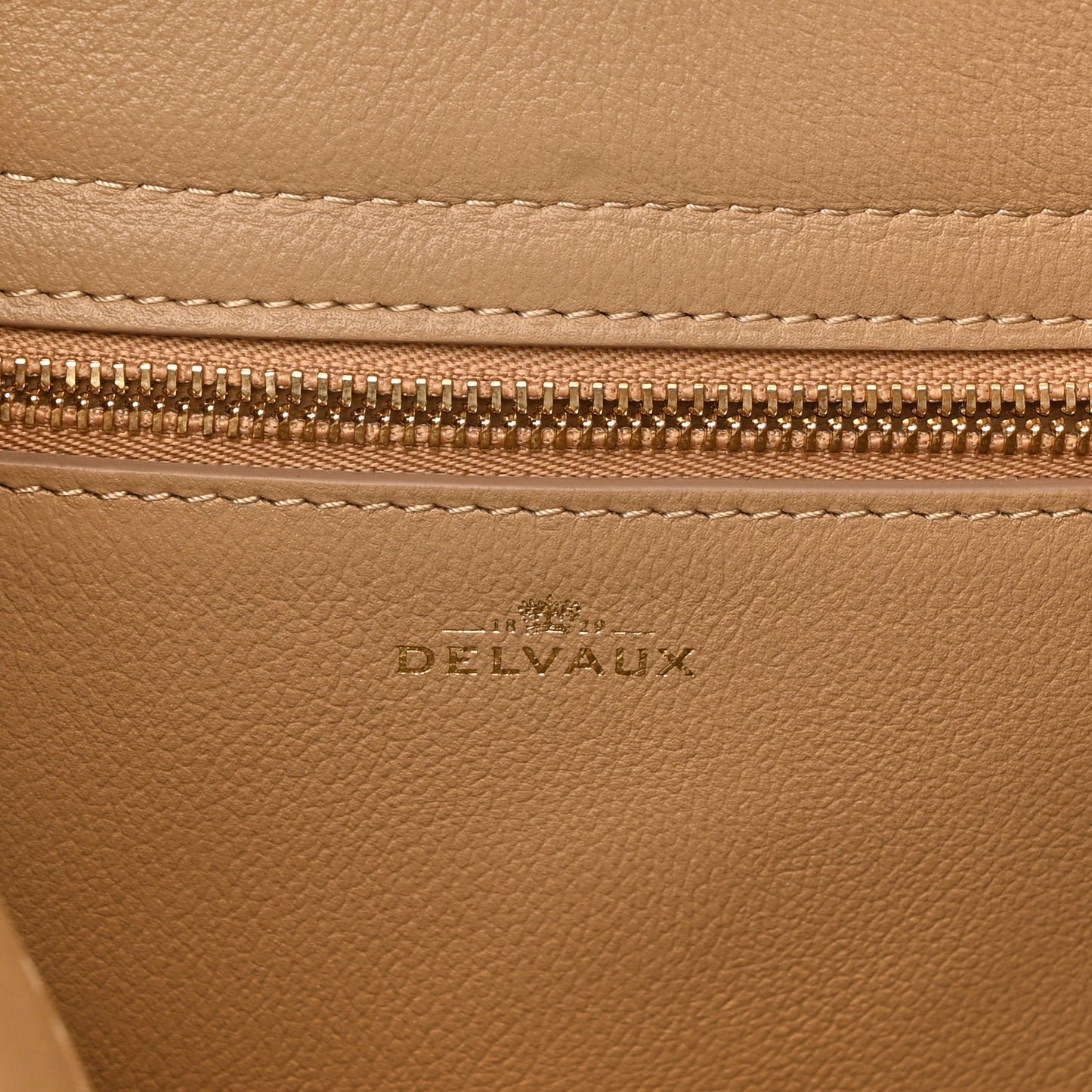Grained Calfskin Mini So Cool Satchel Latte