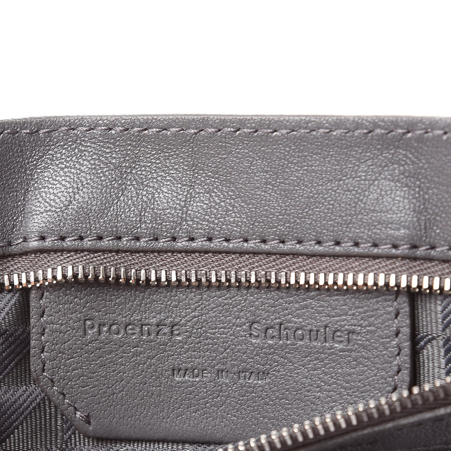 Lambskin Medium PS1 Satchel Heather Grey