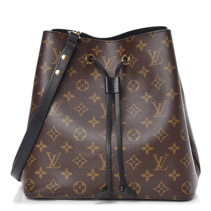 Louis Vuitton Monogram Neonoe MM Black 1 of 10