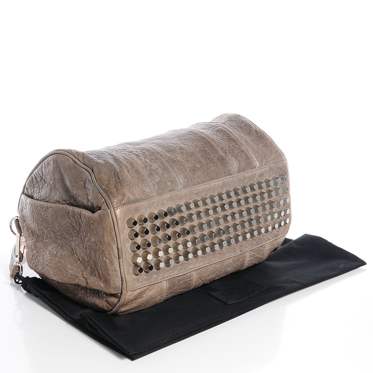 Alexander Wang Pebbled Lambskin Rocco Melange Grey 4 of 6