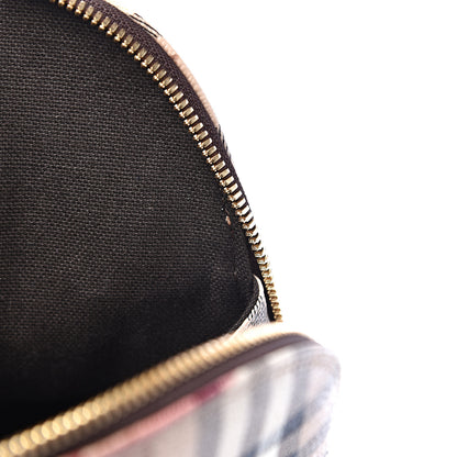 Burberry Haymarket Check Tote Chocolate 14 of 14