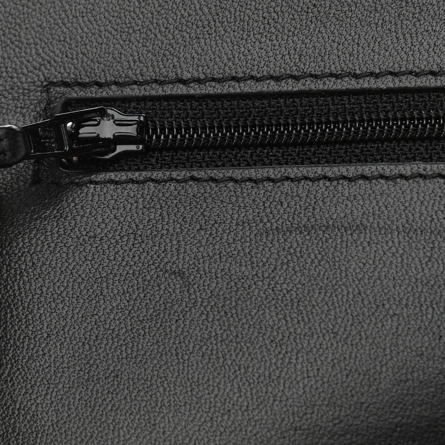 Lambskin Quilted Wallet On Chain WOC Black