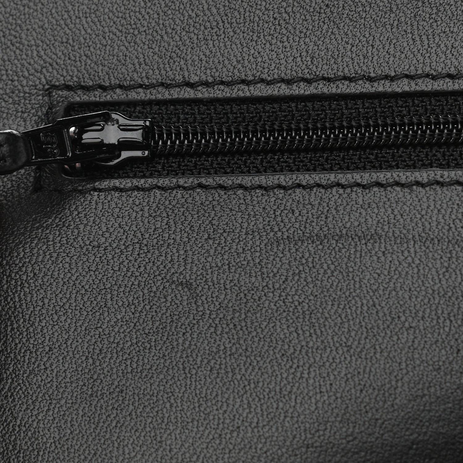 Chanel Lambskin Quilted Wallet On Chain WOC Black 11 of 12