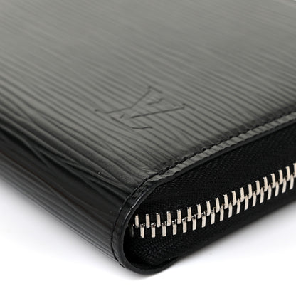 Louis Vuitton Epi Zippy Organizer Wallet Black 10 of 11