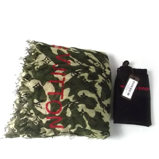 Louis Vuitton Etole Monogramouflage Scarf 3 of 8