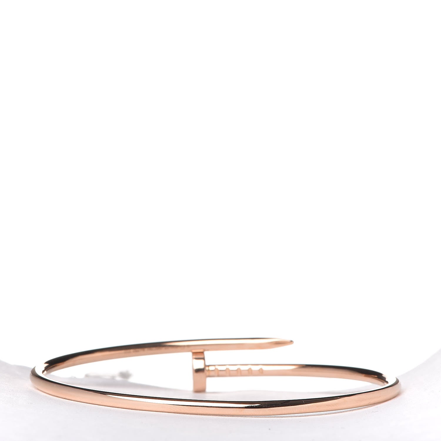 Cartier 18K Pink Gold Small Juste Un Clou Bracelet 17 3 of 5