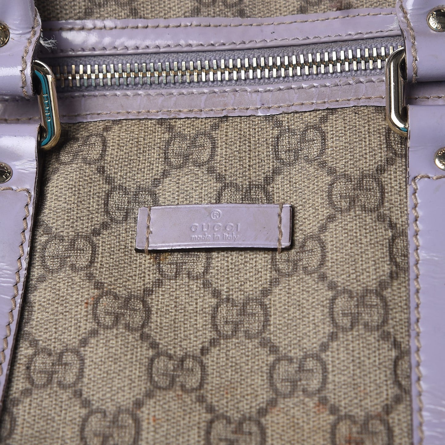 GG Plus Monogram Medium Joy Boston Lilac