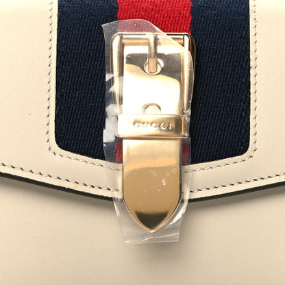 Gucci Calfskin Sylvie Continental Wallet White 8 of 9