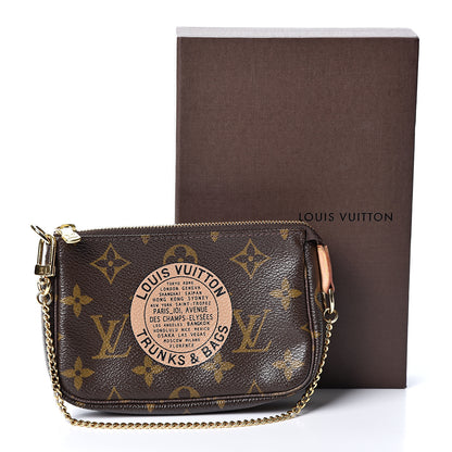 Louis Vuitton Monogram Complice Trunks and Bags Mini Pochette Accessories Beige 9 of 9