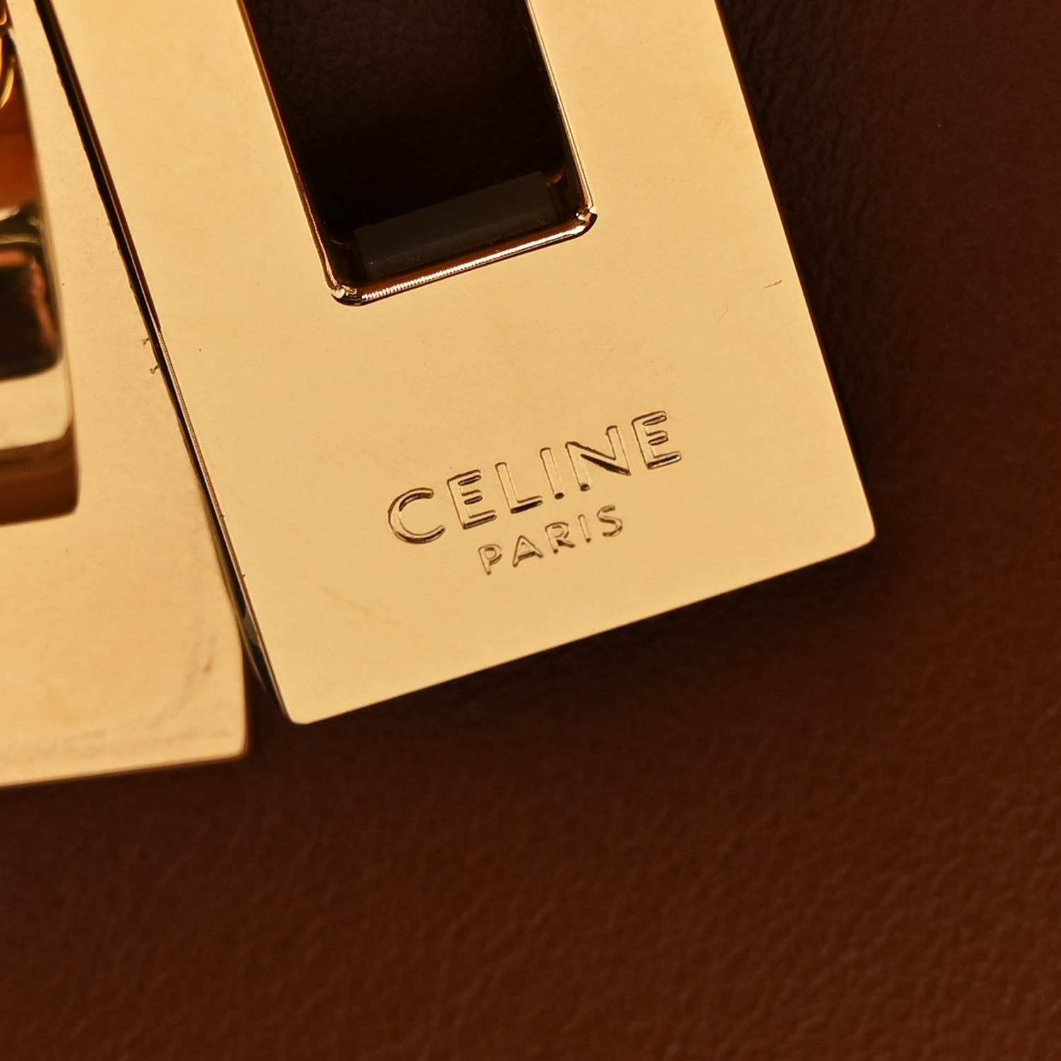Celine Smooth Calfskin Medium Camille 16 Soft Bag Tan 7 of 11