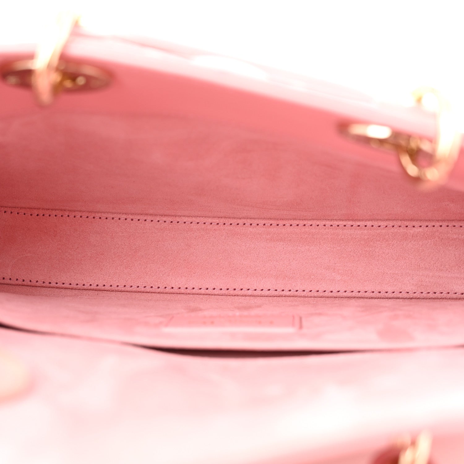 Christian Dior Lambskin Cannage Medium Lady D-Joy Light Pink 5 of 11