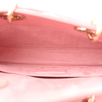 Christian Dior Lambskin Cannage Medium Lady D-Joy Light Pink 5 of 11