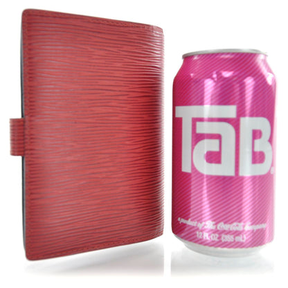 Louis Vuitton Epi Small Ring Agenda Cover Red 2 of 8