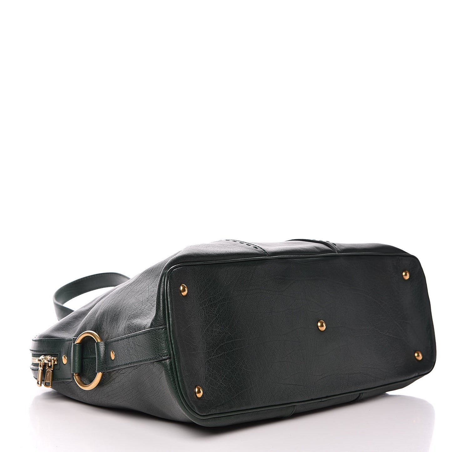 Calfskin Oversized Muse Green