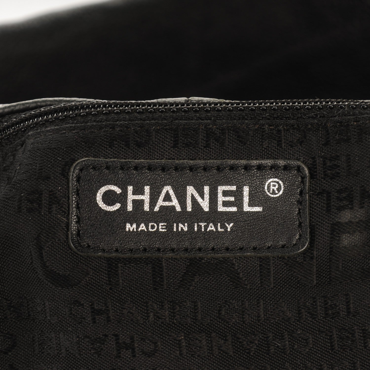 Chanel Distressed Caviar XL Coco Cabas Black 6 of 8