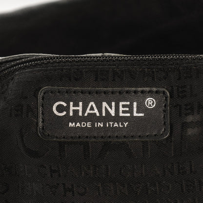 Chanel Distressed Caviar XL Coco Cabas Black 6 of 8