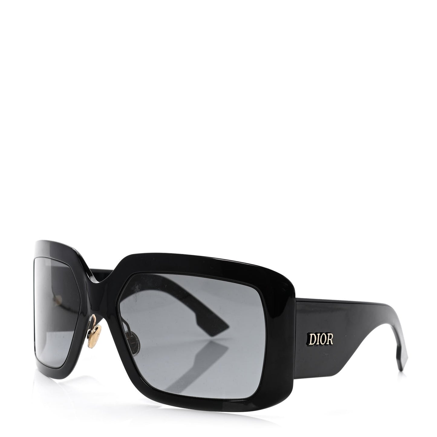 Acetate DiorSo Light 2 Shield Sunglasses Black
