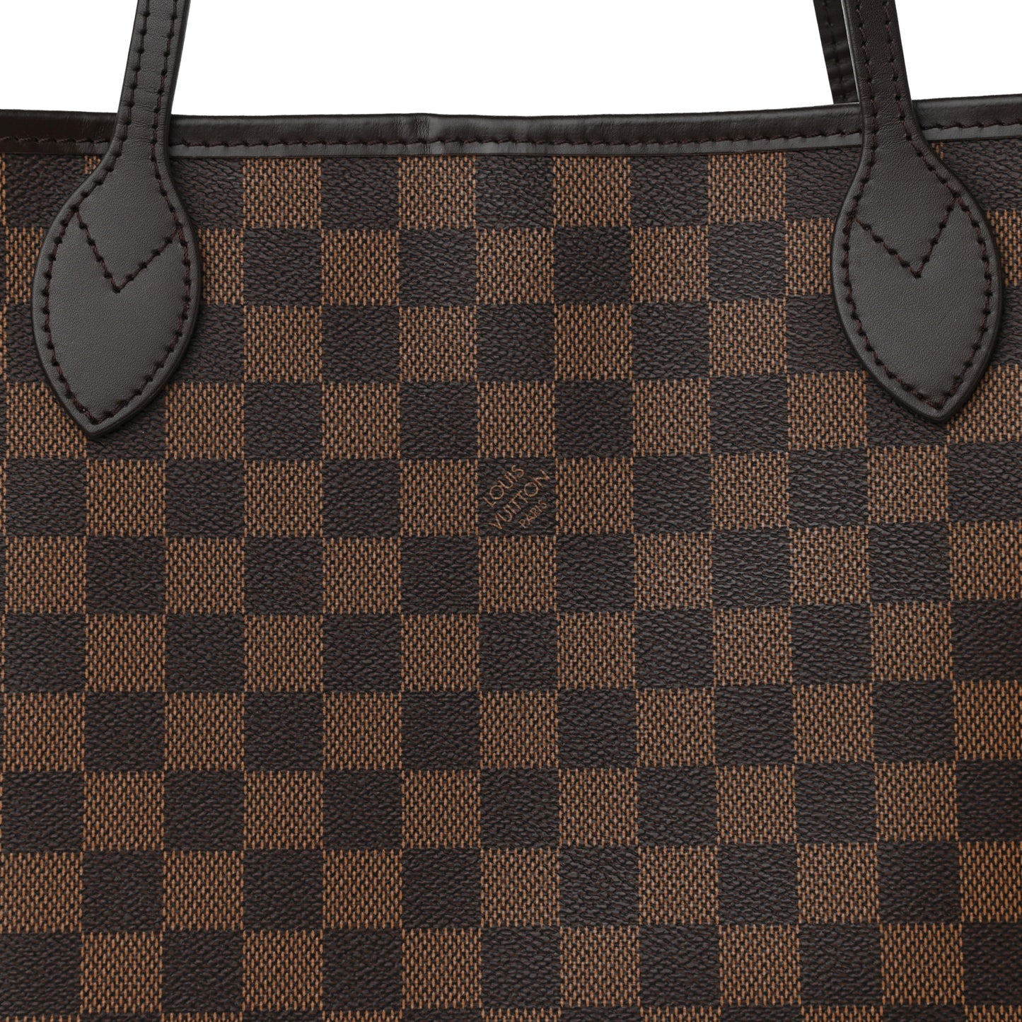 Damier Ebene Neo Neverfull MM Rose Ballerine