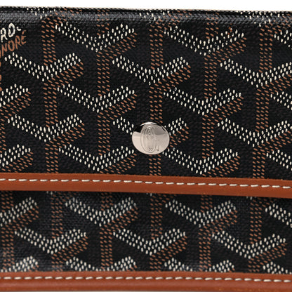 Goyard Goyardine Pouch Black Gold 7 of 14