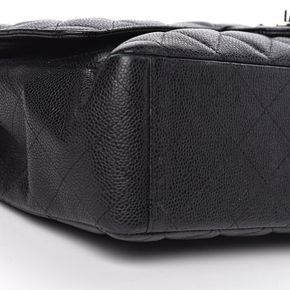 Chanel Caviar Quilted Maxi Double Flap Black 10 of 19