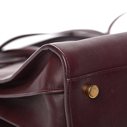 Saint Laurent Calfskin Small Sac De Jour Amarena 17 of 19