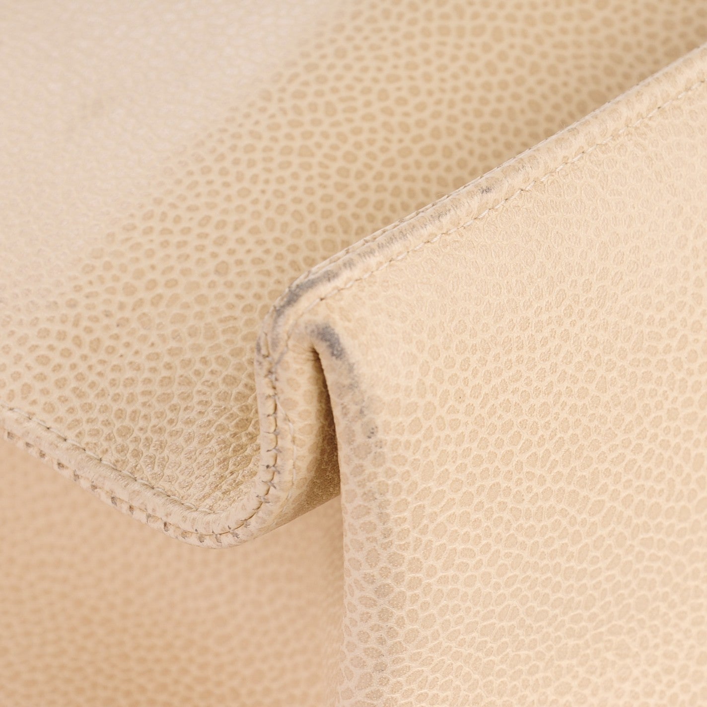 Chanel Caviar CC Shopper Tote Beige Clair 11 of 14
