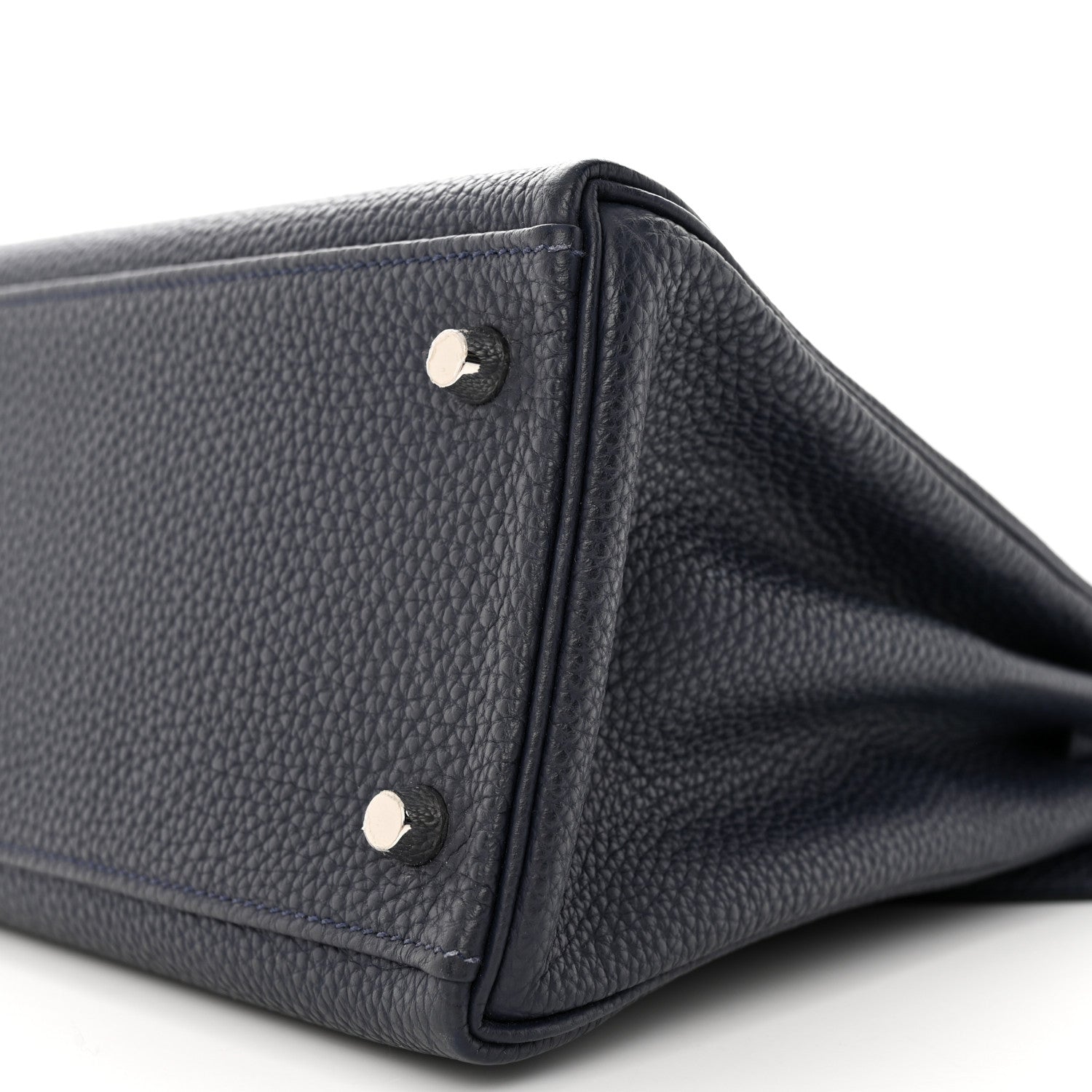 Hermes Togo Kelly Retourne 28 Bleu Nuit 9 of 10