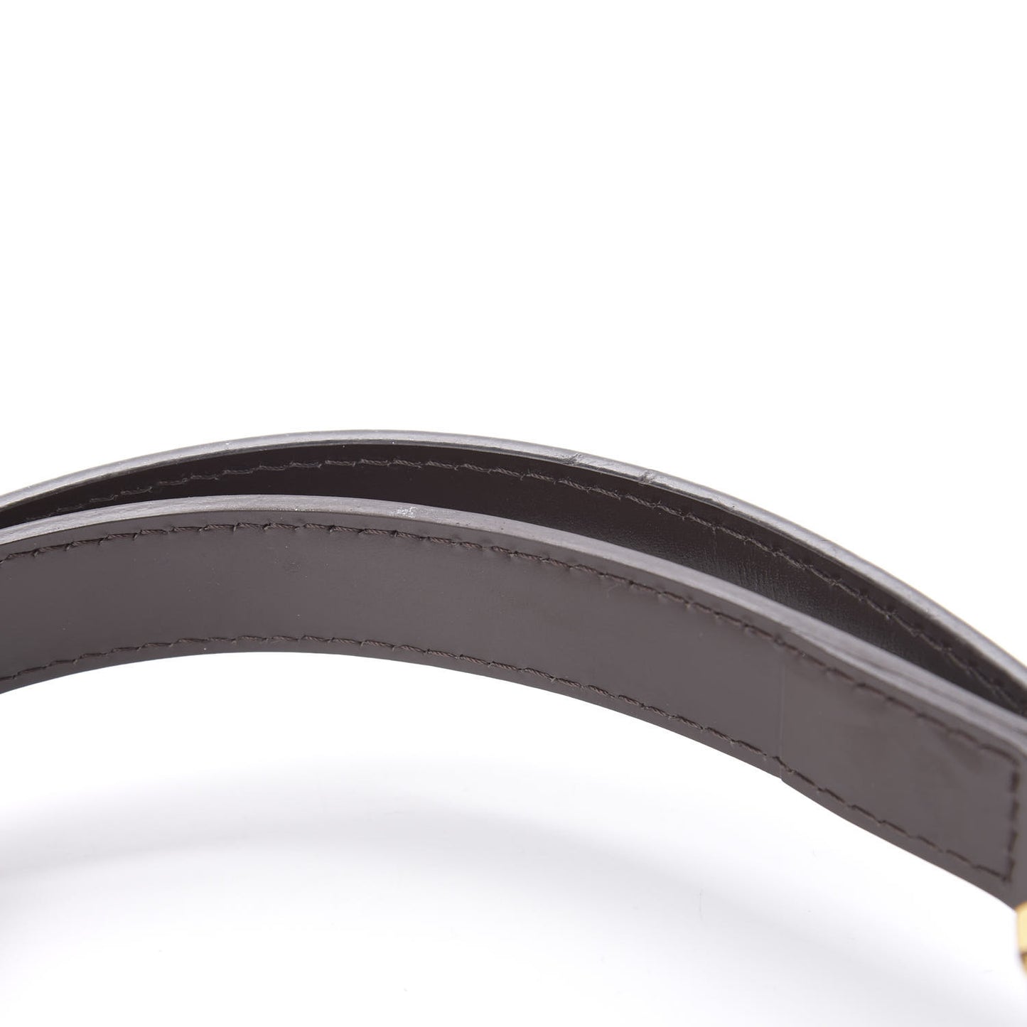 Calfskin Adjustable Speedy Bandouliere Shoulder Strap Brown
