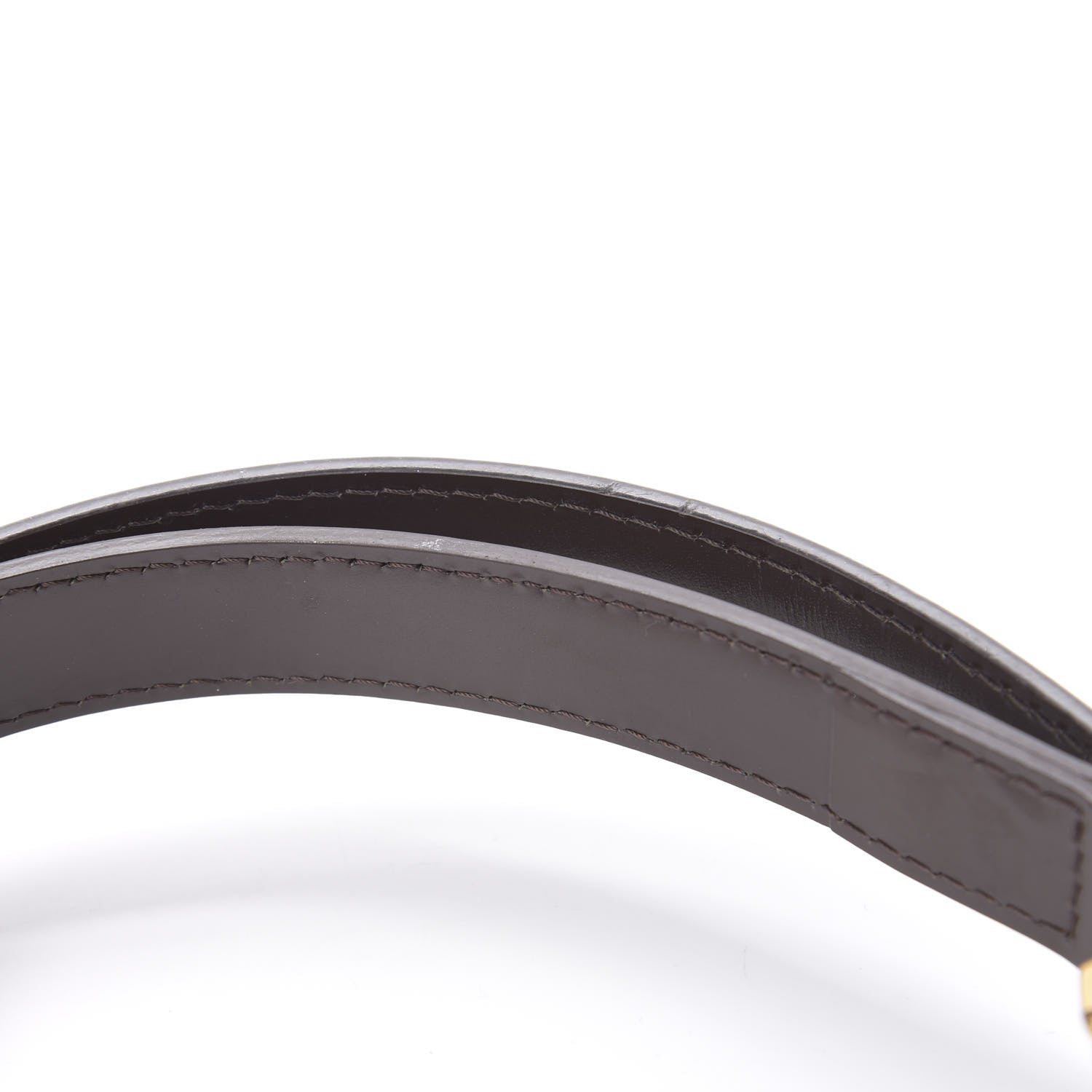 Louis Vuitton Calfskin Adjustable Speedy Bandouliere Shoulder Strap Brown 5 of 5
