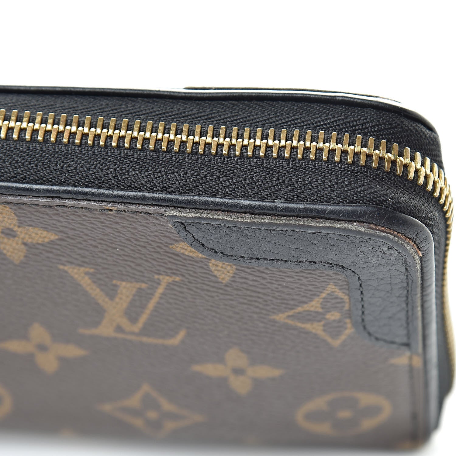 Louis Vuitton Monogram Zippy Retiro Wallet Black 14 of 16