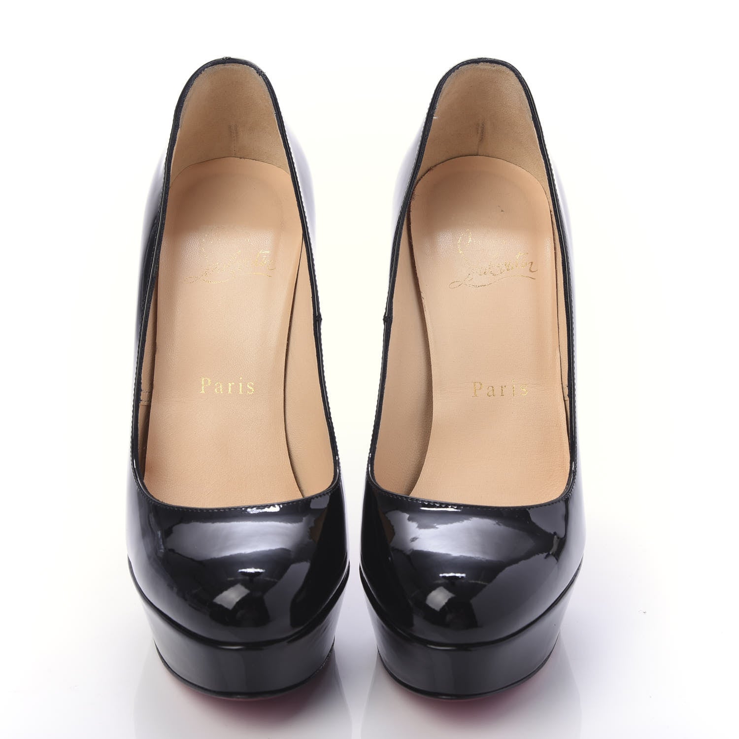 Christian Louboutin Patent Bianca 140 Pumps 36.5 Black 2 of 8