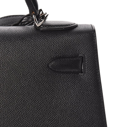 Hermes Epsom Kelly Sellier 32 Black 12 of 41