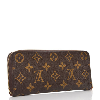 Louis Vuitton Monogram Clemence Wallet Poppy 3 of 7
